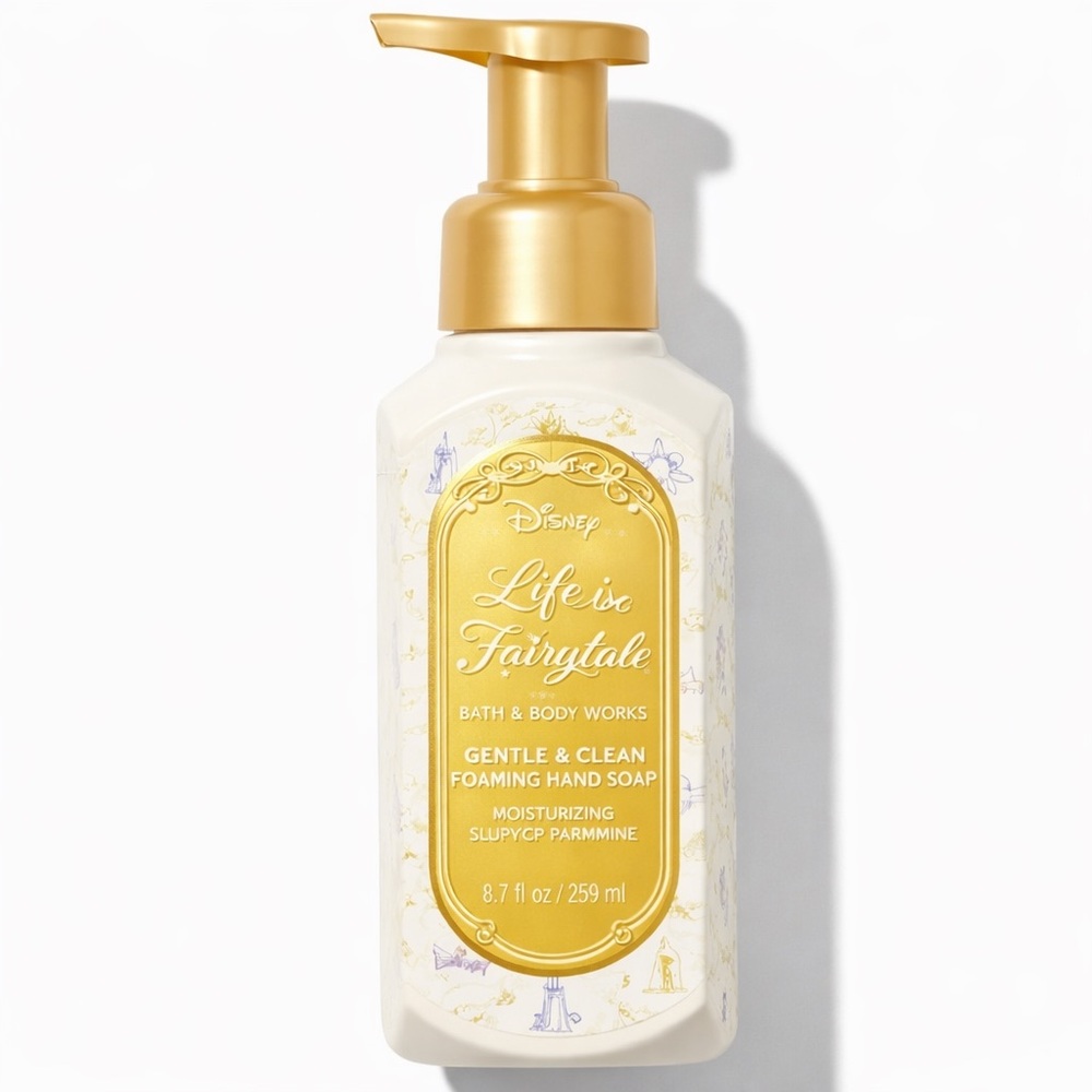 NWT SOLD OUT Limited Ed.Disney Princess x Bath & Body Works collab foaming soap